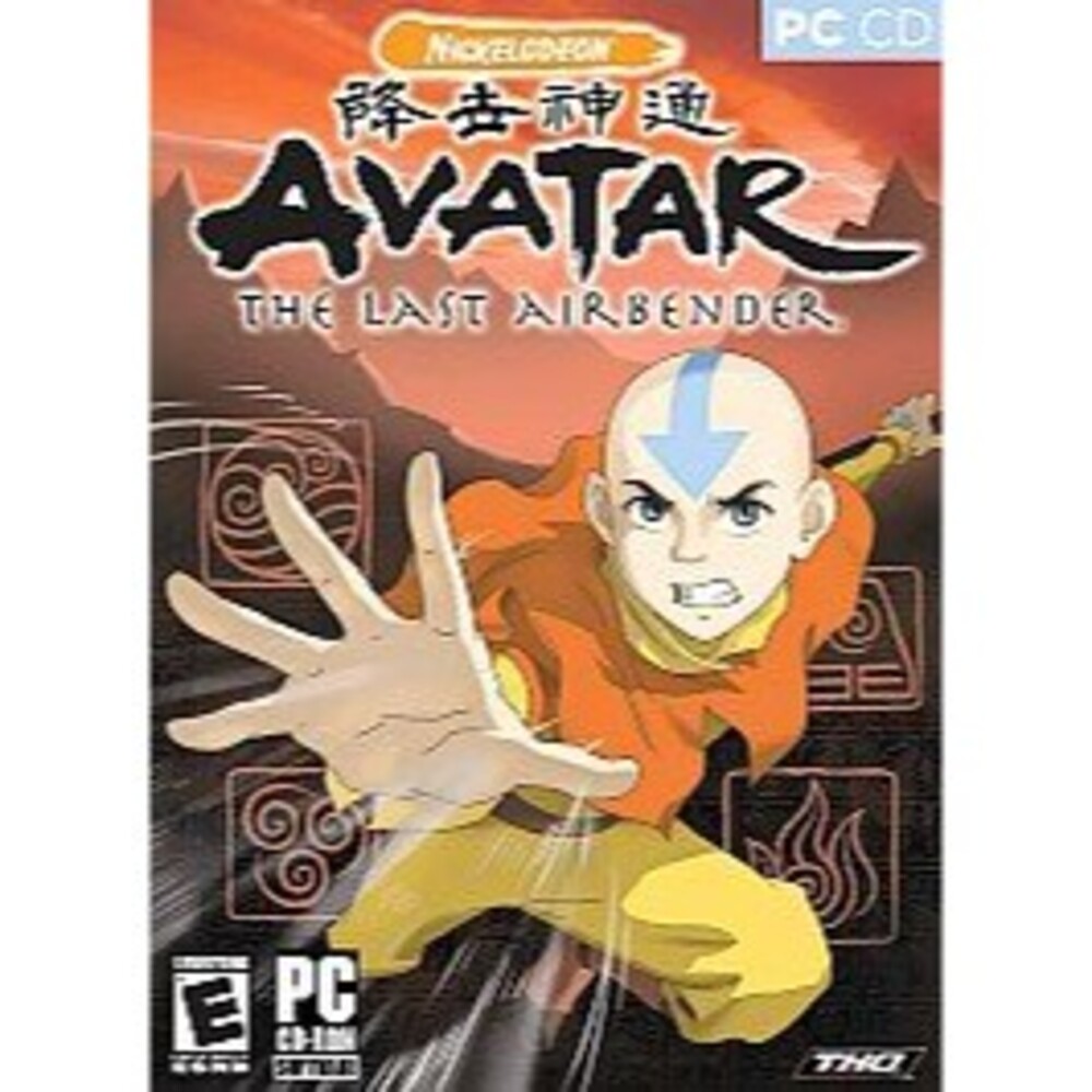 Nickelodeon Avatar : The Last Airbender PC CD Rom Game • Anime